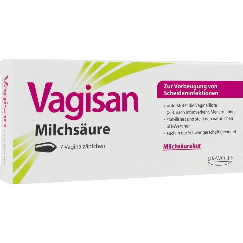 VAGISAN Milchsäure Vaginalzäpfchen