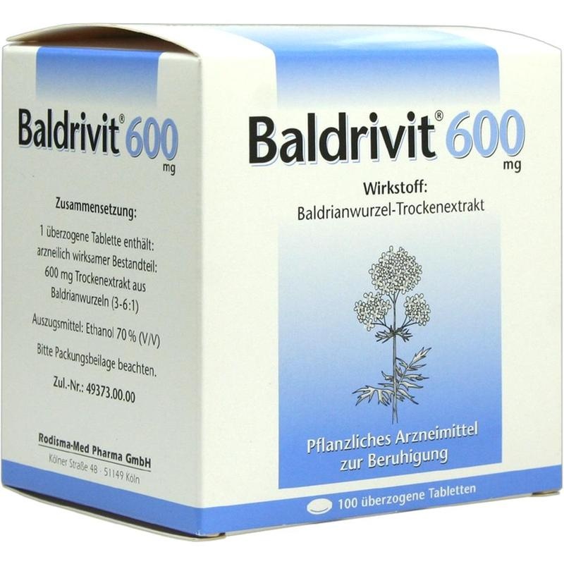 BALDRIVIT 600 mg überzogene Tabletten