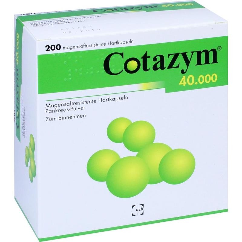 COTAZYM 40.000 Pellets magensaftresistente Kapseln