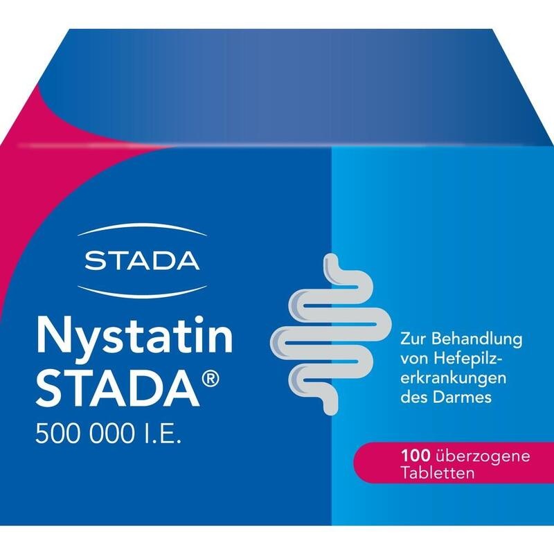 NYSTATIN STADA 500.000 I.E. überzogene Tab.