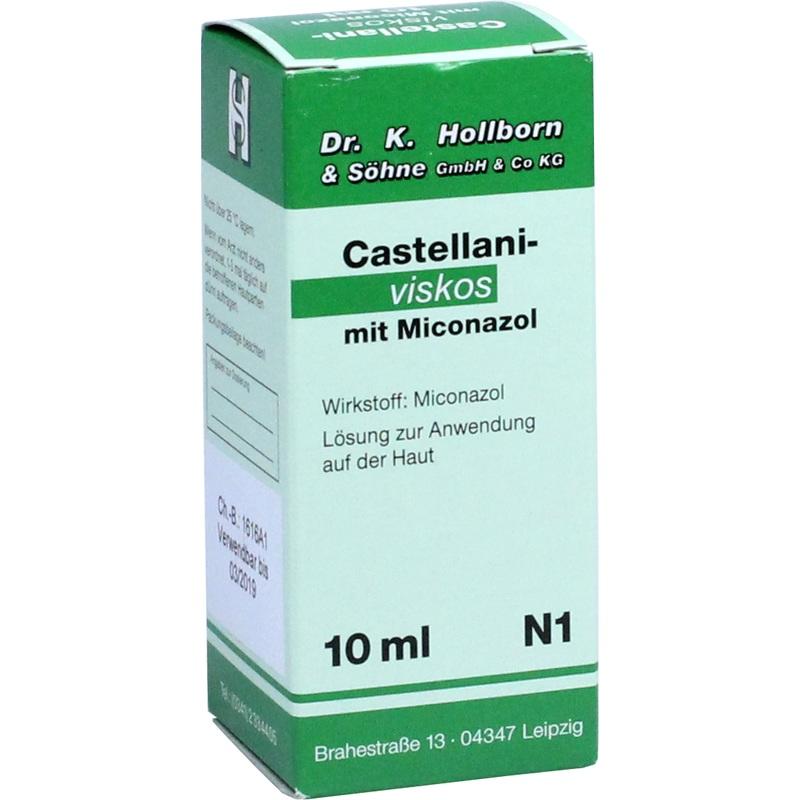 CASTELLANI viskos m. Miconazol Lösung