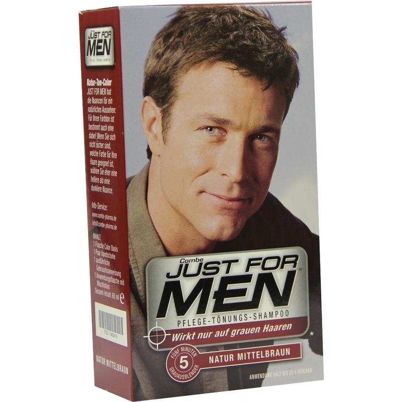 JUST for men Tönungsshampoo mittelbraun