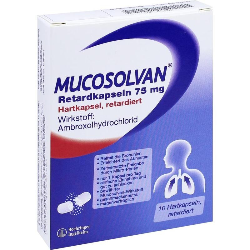 MUCOSOLVAN Retardkapseln 75 mg