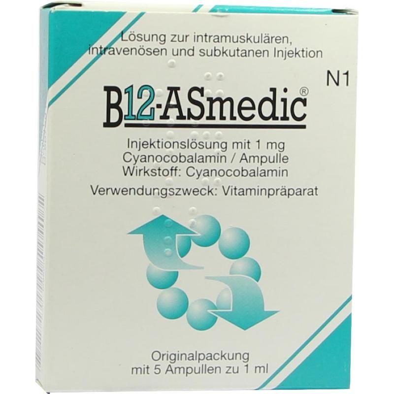 B12 ASMEDIC Injektionslösung Ampullen