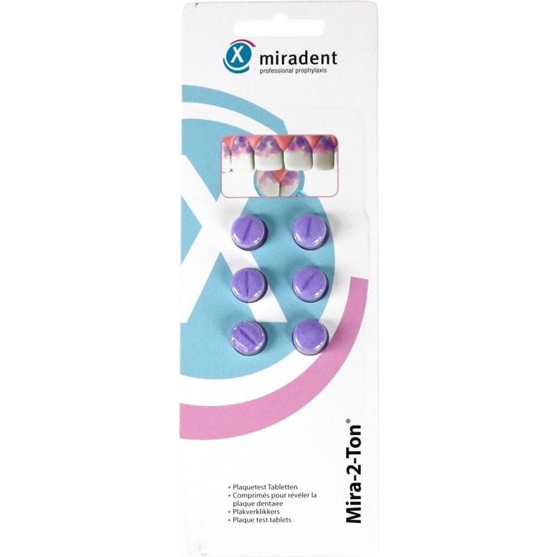 MIRADENT Plaquetest Tabletten Mira-2-Ton
