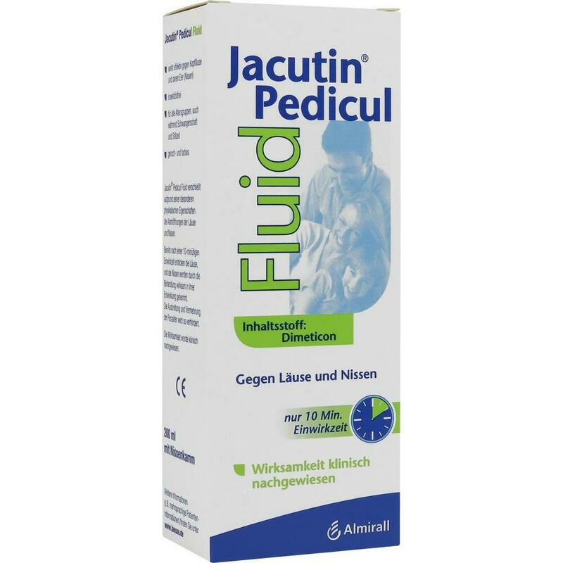 JACUTIN Pedicul Fluid m.Nissenkamm