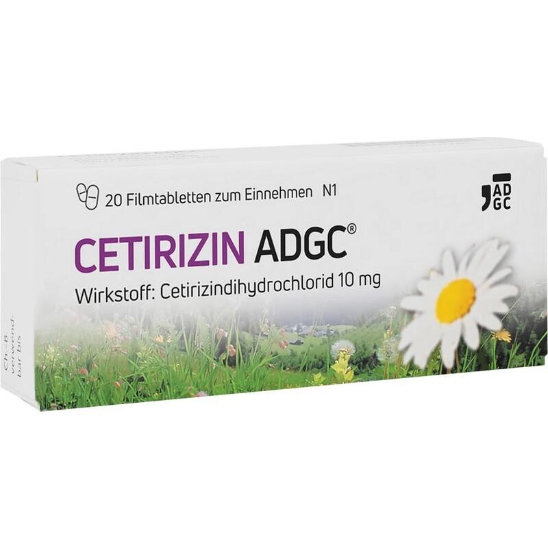 CETIRIZIN ADGC Filmtabletten