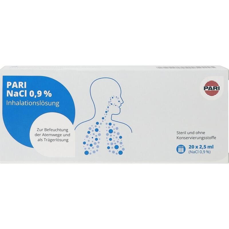 PARI NaCl Inhalationslösung Ampullen