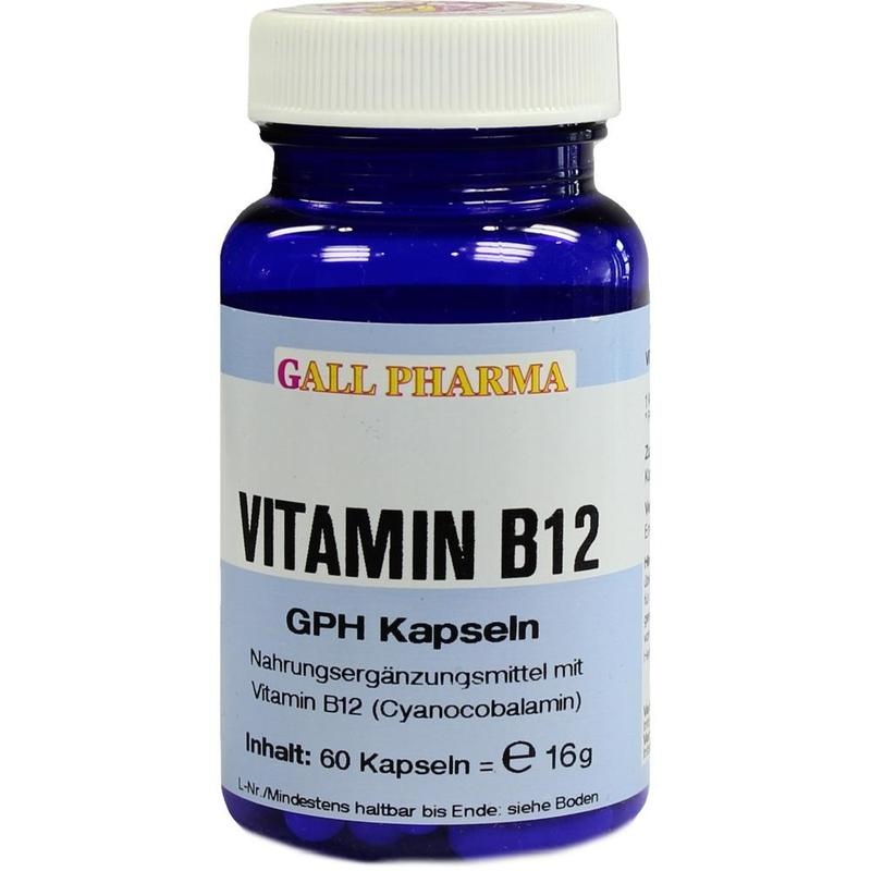 VITAMIN B12 GPH 3 μg Kapseln