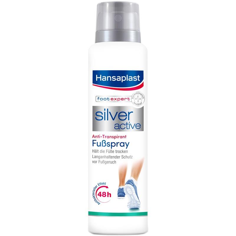 HANSAPLAST Fußspray Silver Active