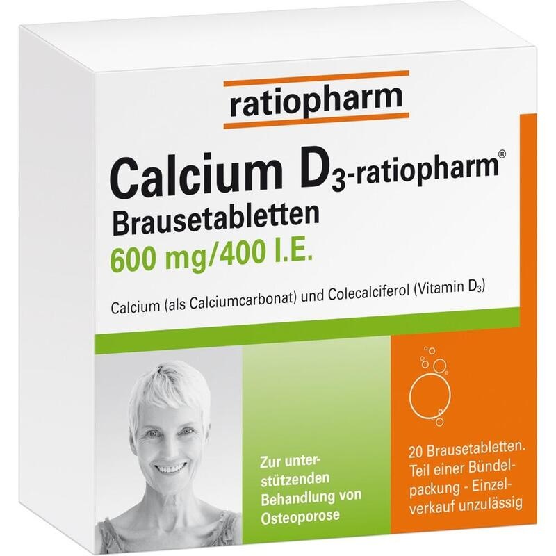 CALCIUM D3-ratiopharm Brausetabletten