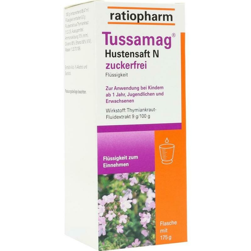 TUSSAMAG Hustensaft N zuckerfrei