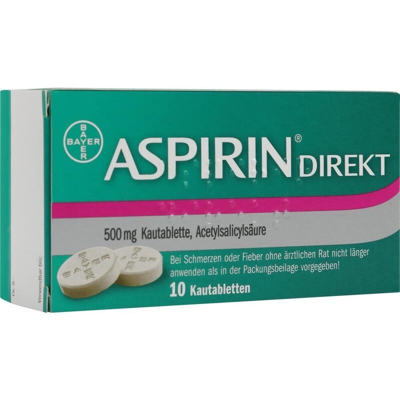 ASPIRIN Direkt Kautabletten