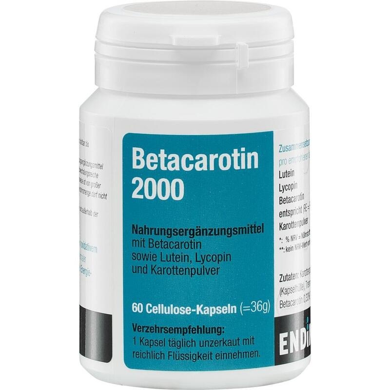 BETA CAROTIN 2000 Kapseln