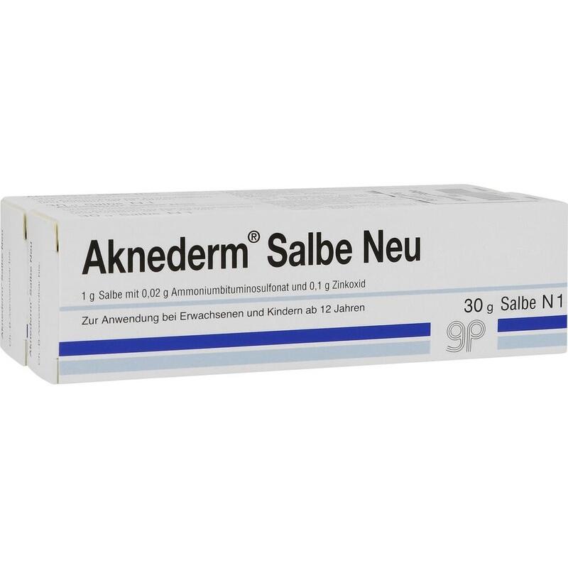 AKNEDERM Salbe Neu