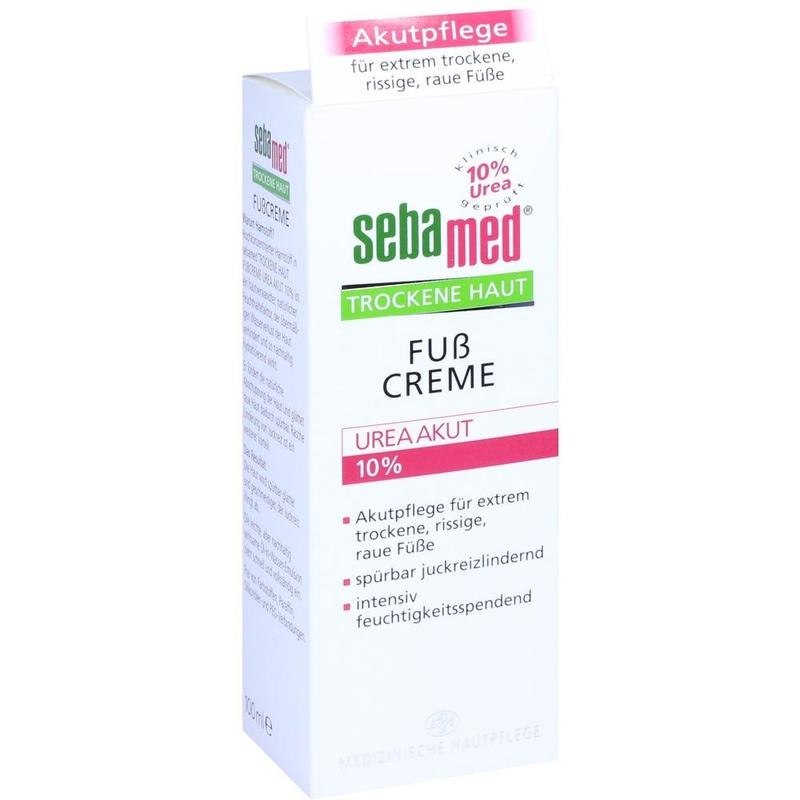SEBAMED Trockene Haut 10% Urea akut Fußcreme
