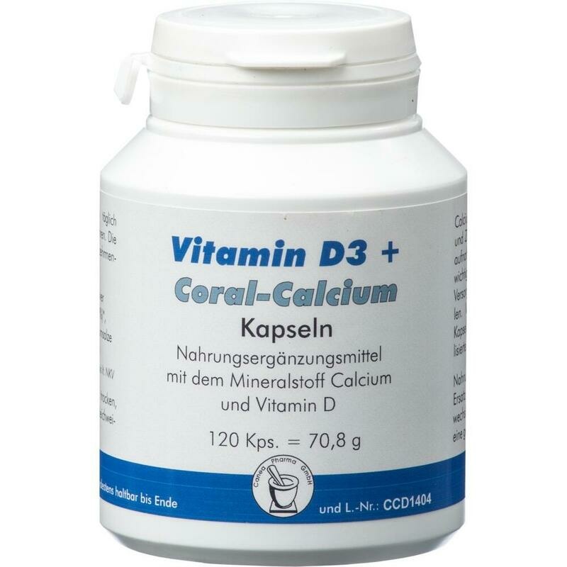 VITAMIN D3+CORAL Calcium Kapseln