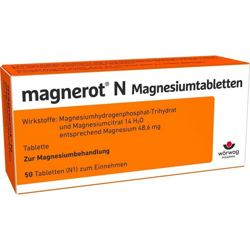 MAGNEROT N Magnesiumtabletten
