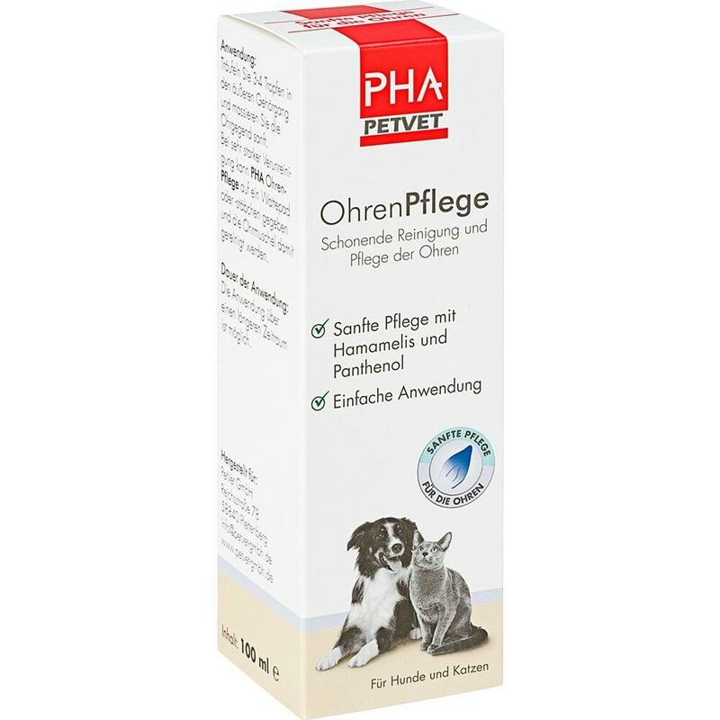 PHA OhrenPflege Tropfen f.Hunde