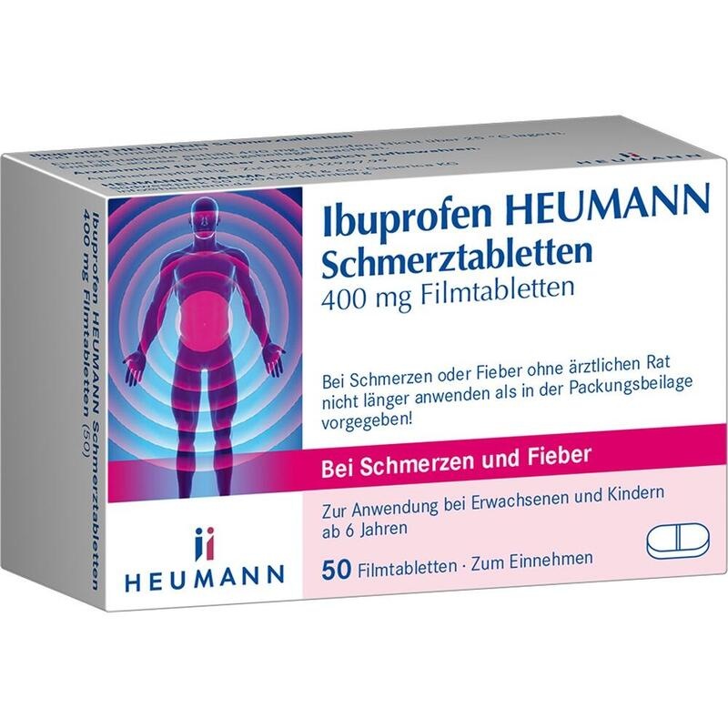 IBUPROFEN Heumann Schmerztabletten 400 mg