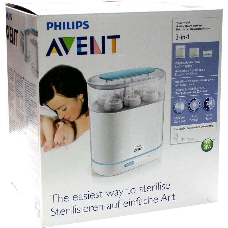 AVENT 3in1 Dampfsterilisator