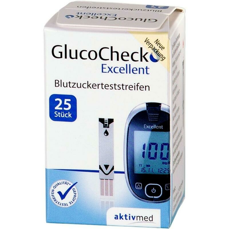 GLUCOCHECK Excellent Teststreifen