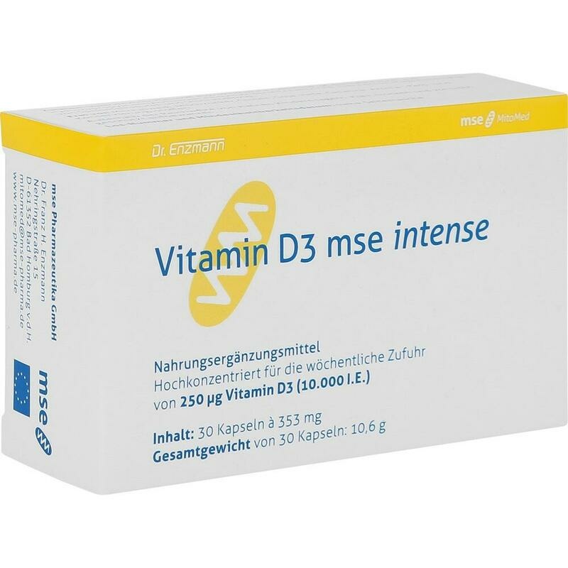 VITAMIN D3 MSE intense Kapseln