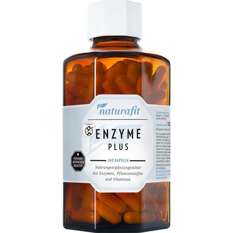 NATURAFIT Enzyme Plus Kapseln
