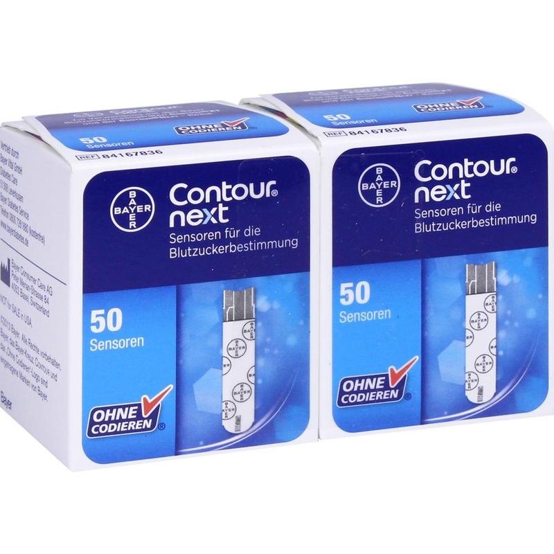 CONTOUR Next Sensoren Teststreifen