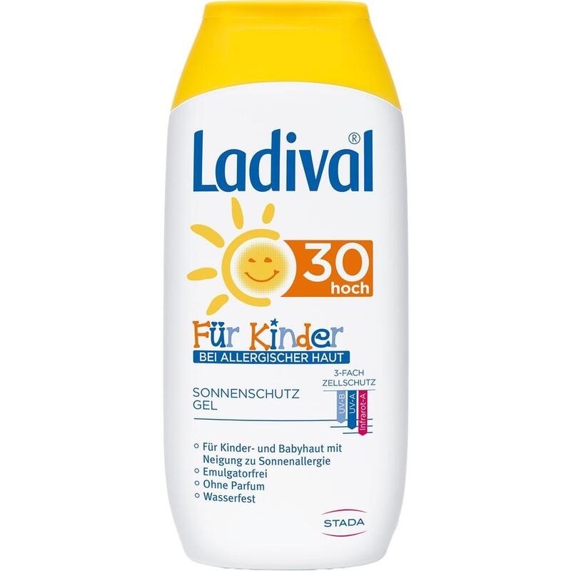 LADIVAL Kinder allergische Haut Gel LSF 30