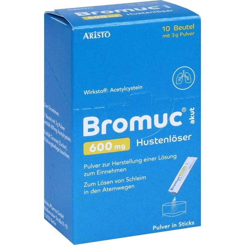 BROMUC akut 600 mg Hustenlöser Plv.z.H.e.L.z.Einn.