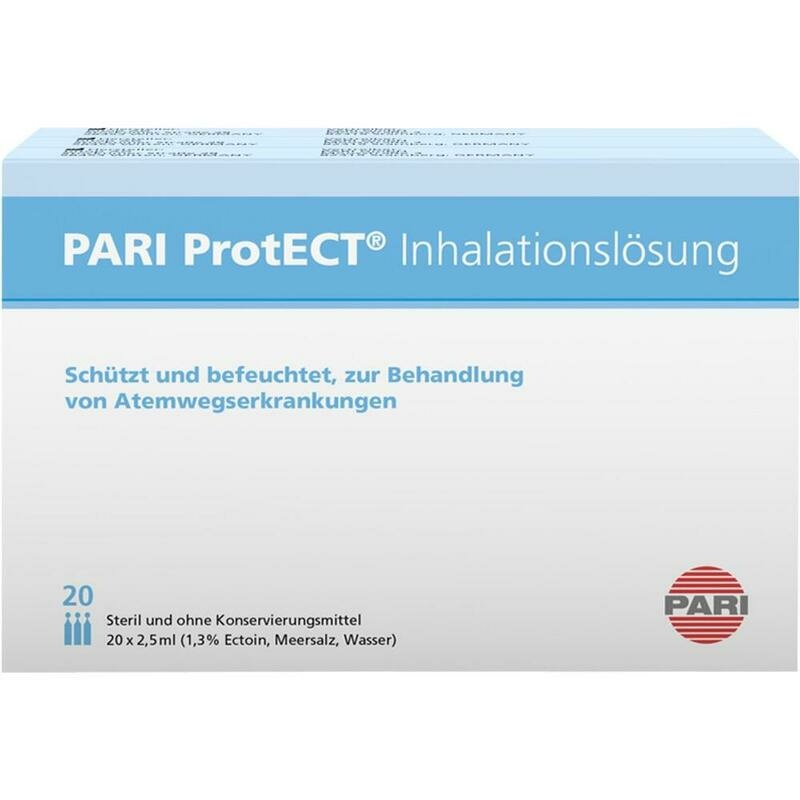 PARI ProtECT Inhalationslösung mit Ectoin Ampullen