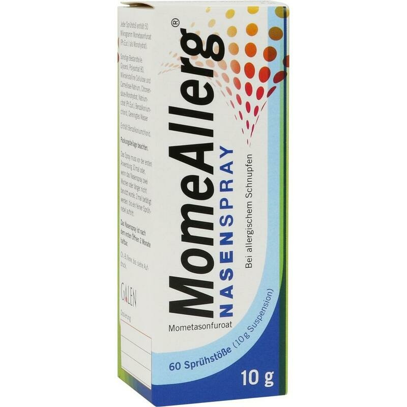 MOMEALLERG Nasenspray 50 μg/Sprühstoß 60 Sprühst.