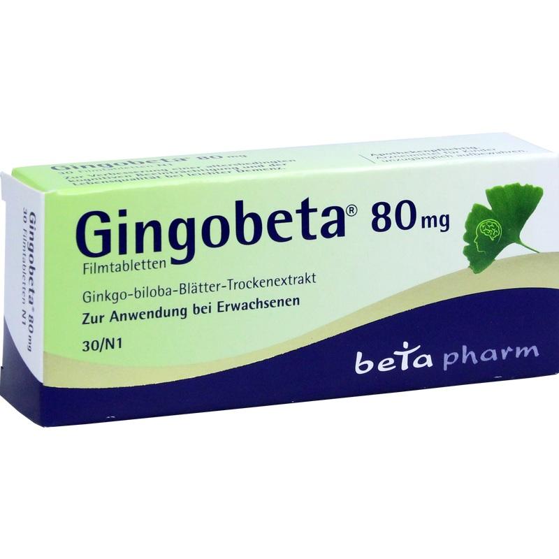 GINGOBETA 80 mg Filmtabletten