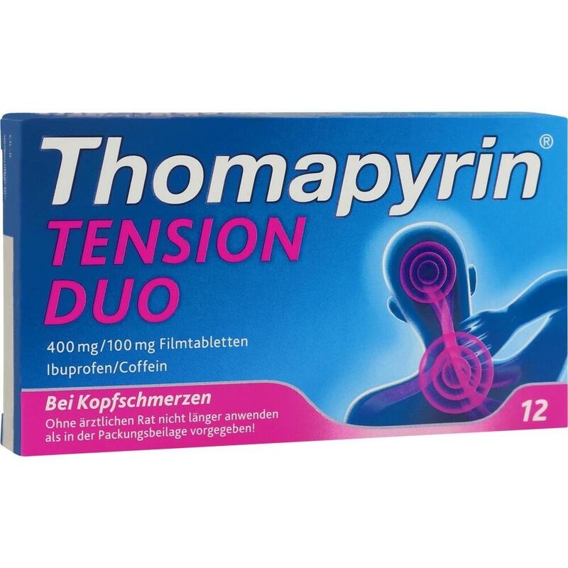 THOMAPYRIN TENSION DUO 400 mg/100 mg Filmtabletten