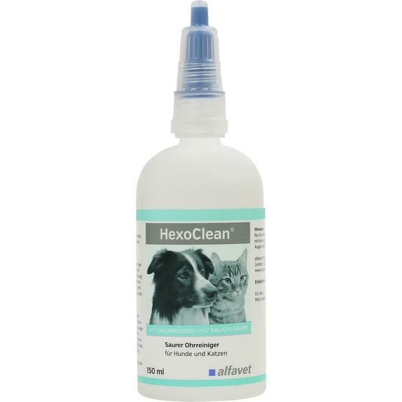 HEXOCLEAN saurer Ohrreiniger f.Hunde und Katzen