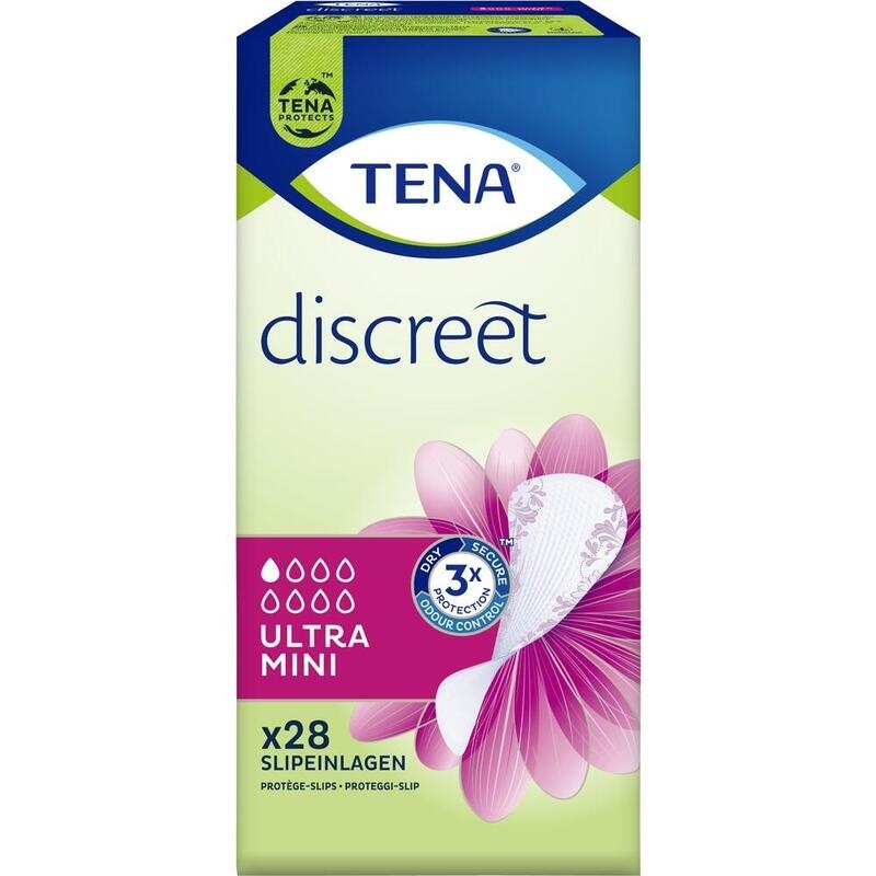 TENA DISCREET Inkontinenz Slipeinl.ultra mini