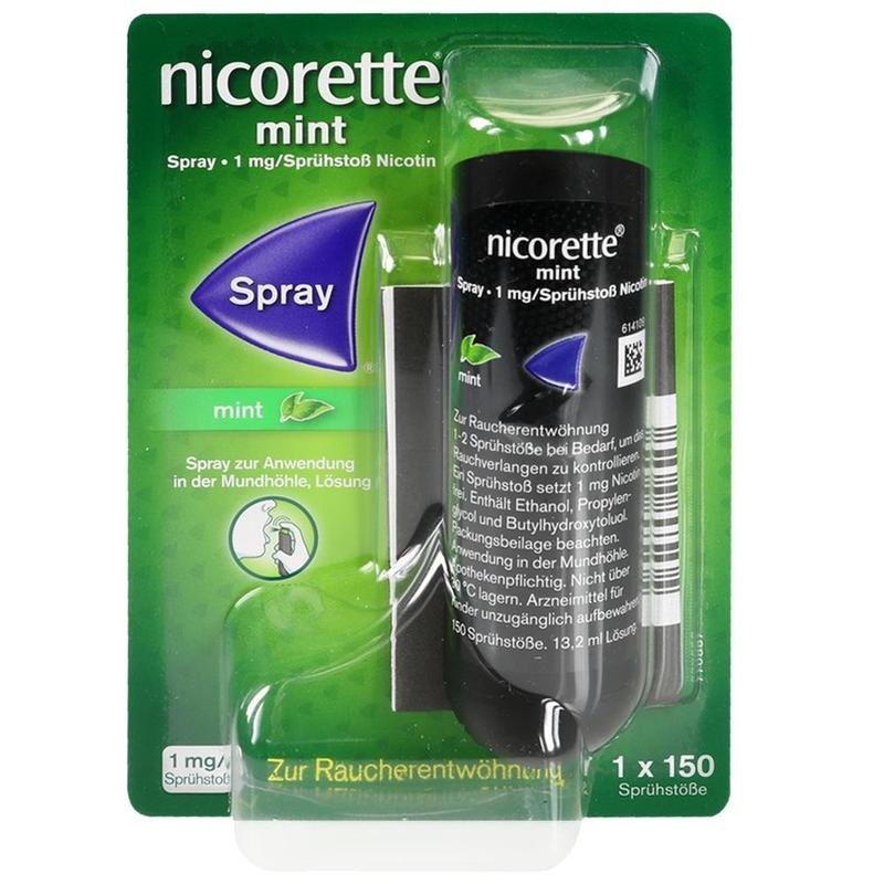 NICORETTE Mint Spray 1 mg/Sprühstoß
