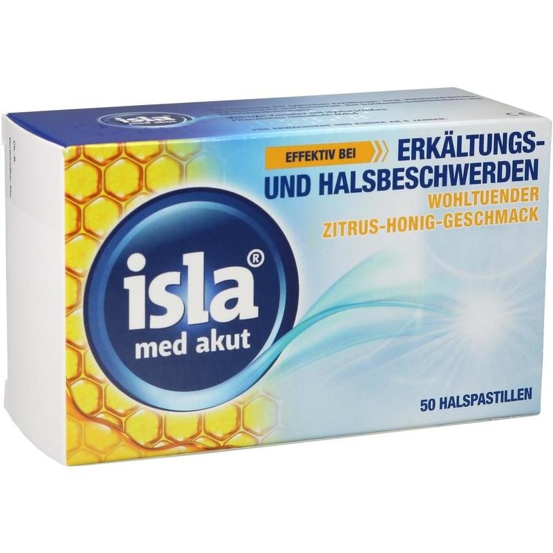 ISLA MED akut Zitrus-Honig Pastillen