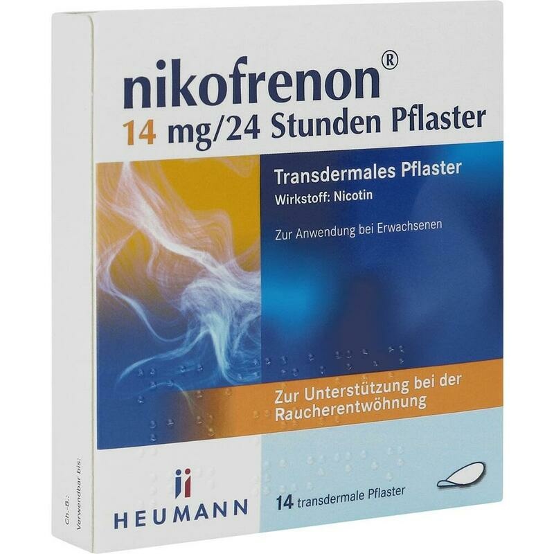 NIKOFRENON 14 mg/24 Stunden Pflaster transdermal