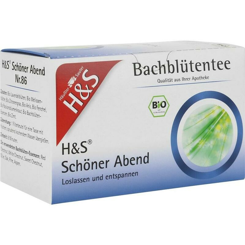 H&S Bio Bachblüten Schöner Abend Filterbeutel
