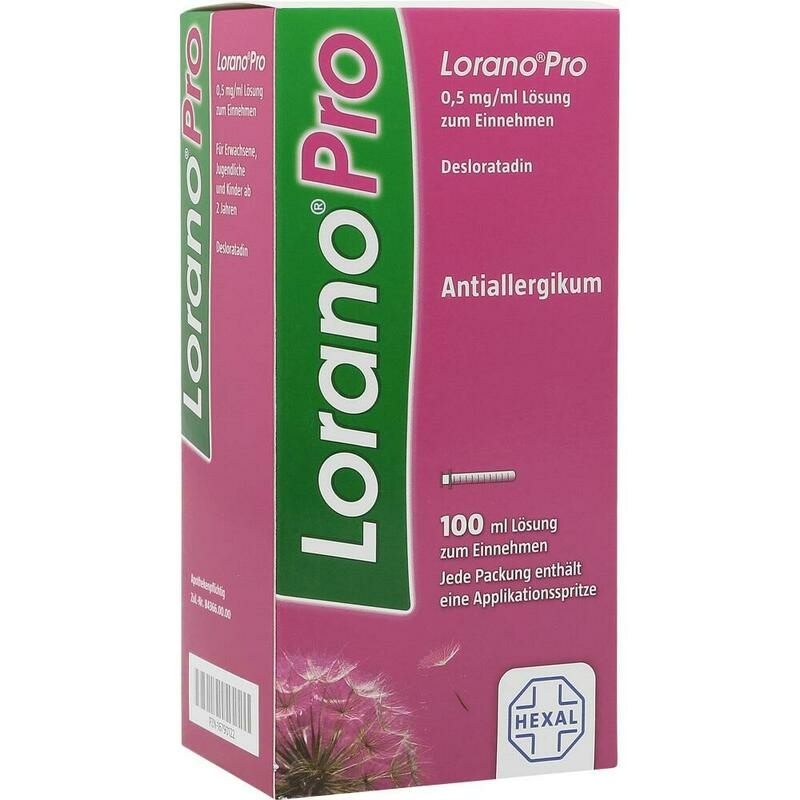 LORANOPRO 0,5 mg/ml Lösung zum Einnehmen