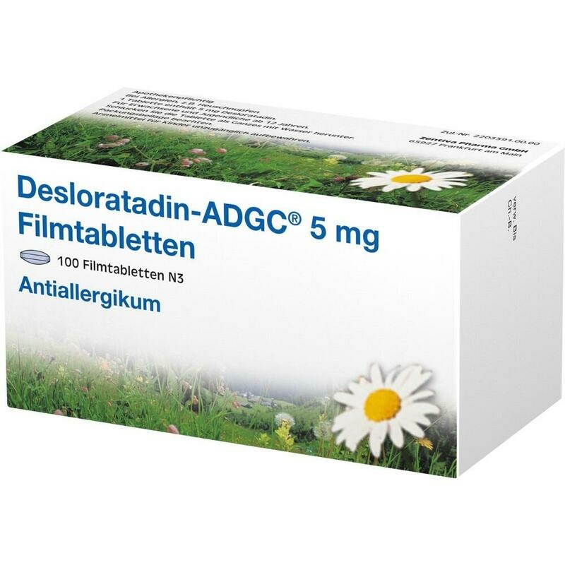 DESLORATADIN ADGC 5 mg Filmtabletten