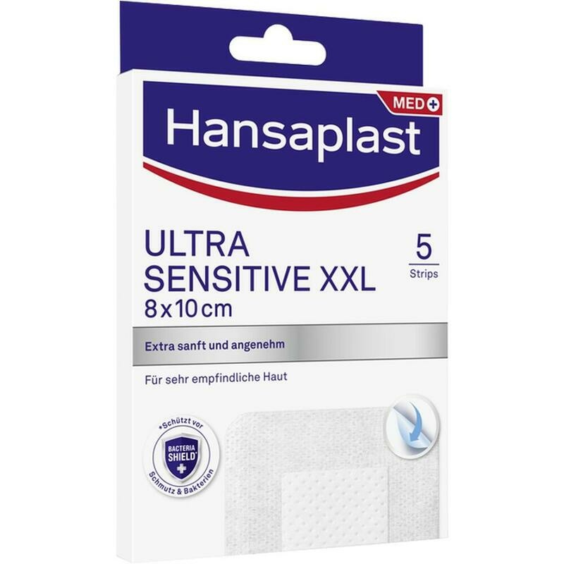 HANSAPLAST Ultra Sensitive Wundverband 8x10 cm XXL