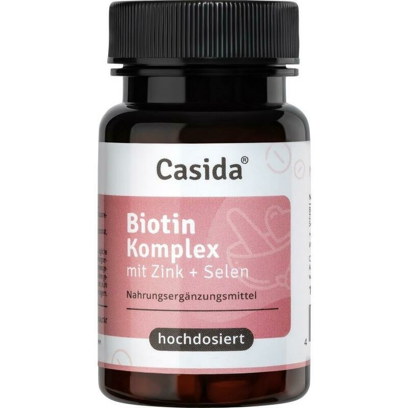 BIOTIN KOMPLEX 10 mg hochdosiert+Zink+Selen Tabl.
