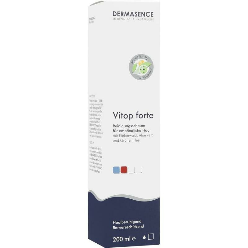 DERMASENCE Vitop forte Reinigungsschaum