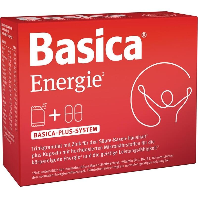 BASICA Energie Trinkgranulat+Kapseln f.7 Tage Kpg.