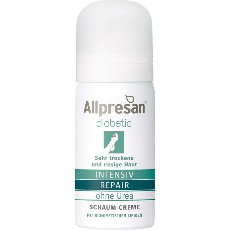 ALLPRESAN diabetic Inten.+Repair o.Urea Schaum-Cr.