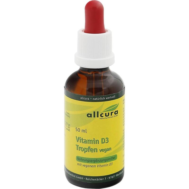 VITAMIN D3 TROPFEN vegan