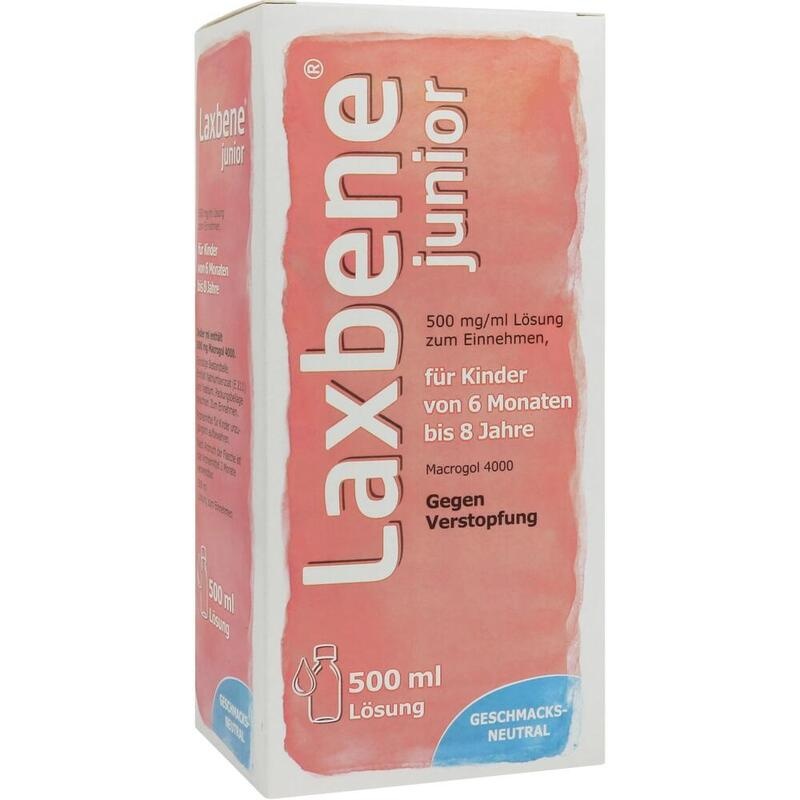 LAXBENE junior 500 mg/ml Lsg.z.Einnehmen Kdr.6M-8J